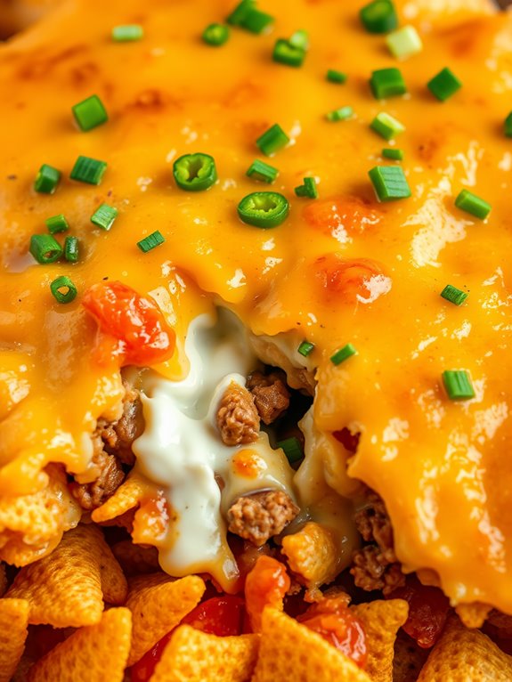 spicy cheesy doritos casserole