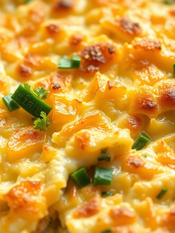 spicy cheesy potato dish