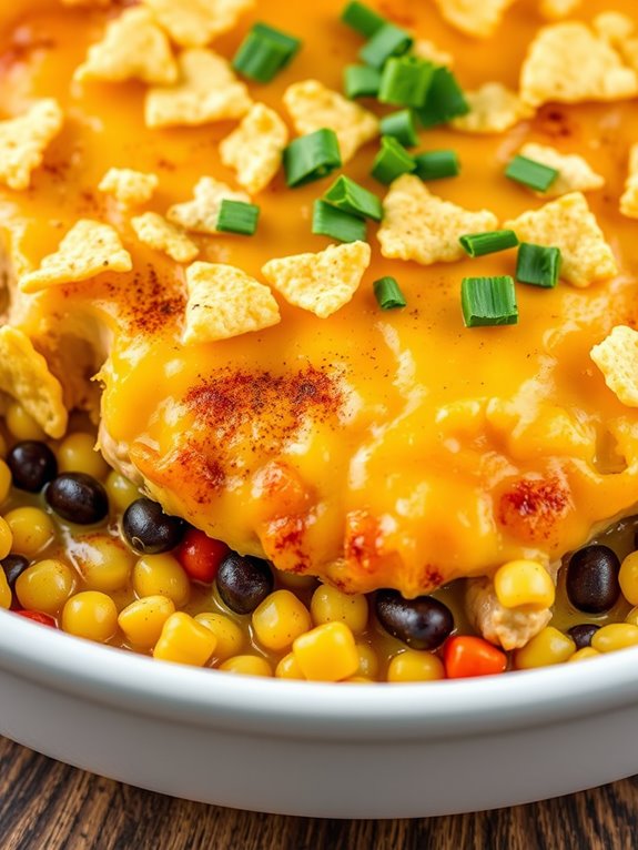 spicy chicken and corn