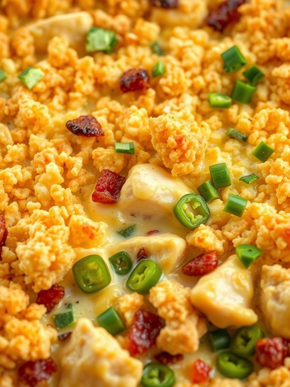spicy chicken casserole dish