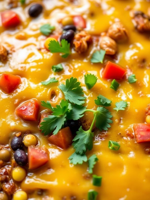 spicy chicken chili bake
