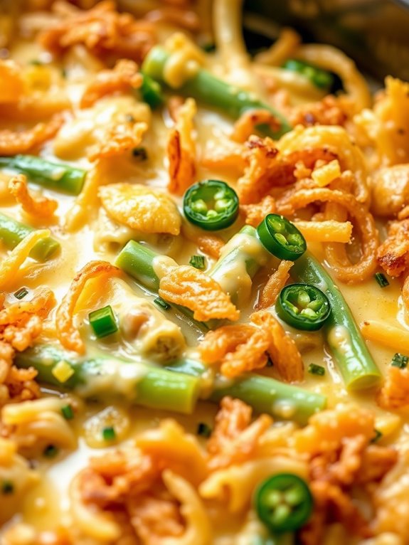 spicy green bean dish