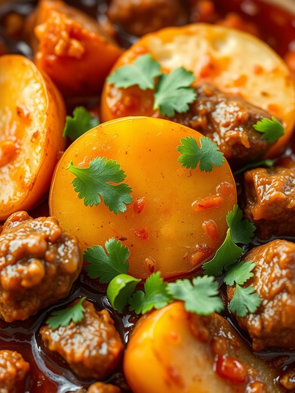 spicy lamb casserole dish