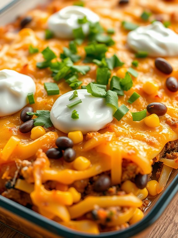 spicy layered potato dish