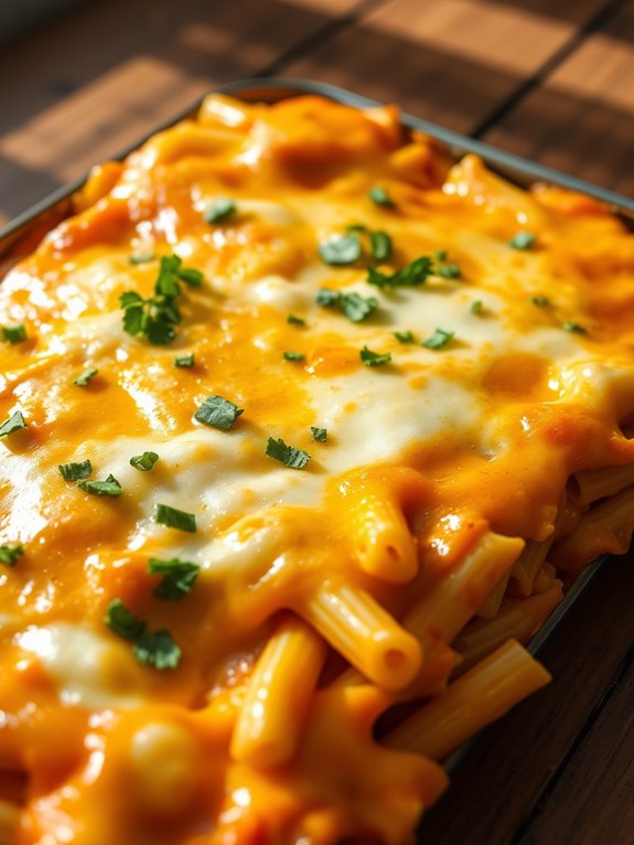 spicy pasta casserole dish