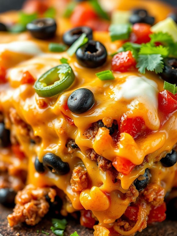 spicy ranch taco bake