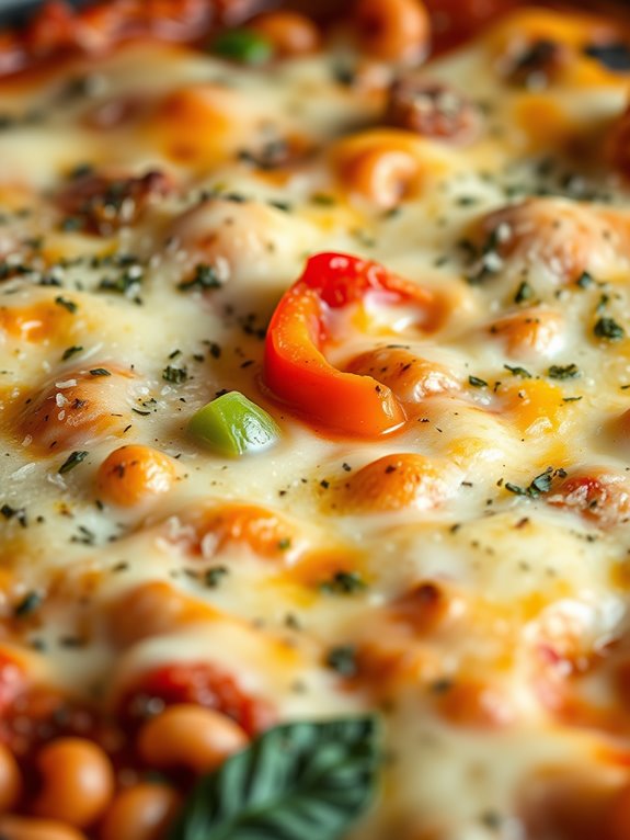 spicy sausage pepper lasagna