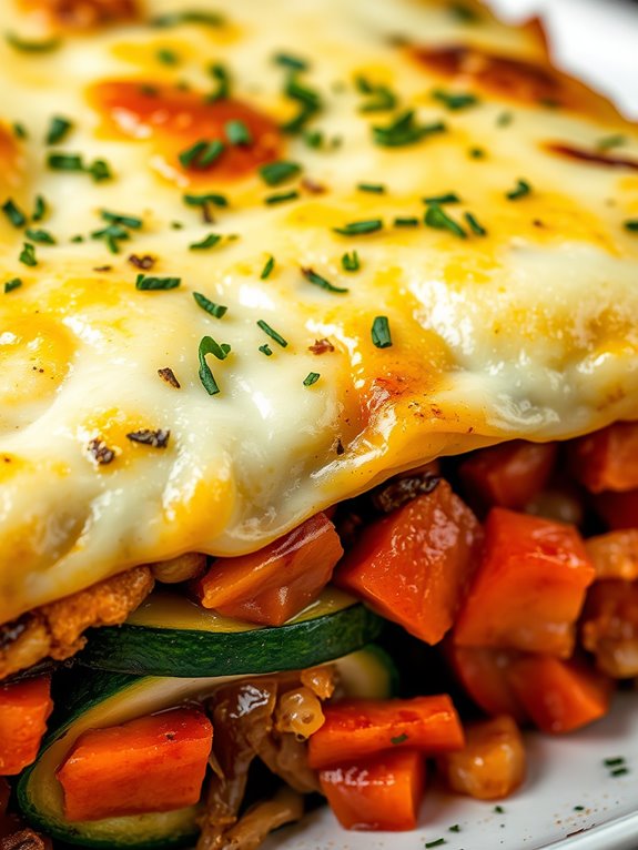 spicy sausage zucchini casserole