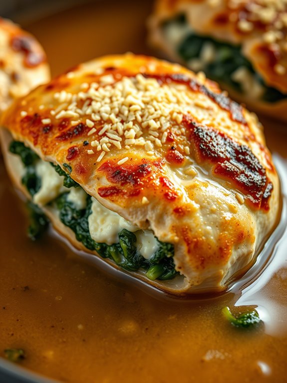 spinach and feta casserole