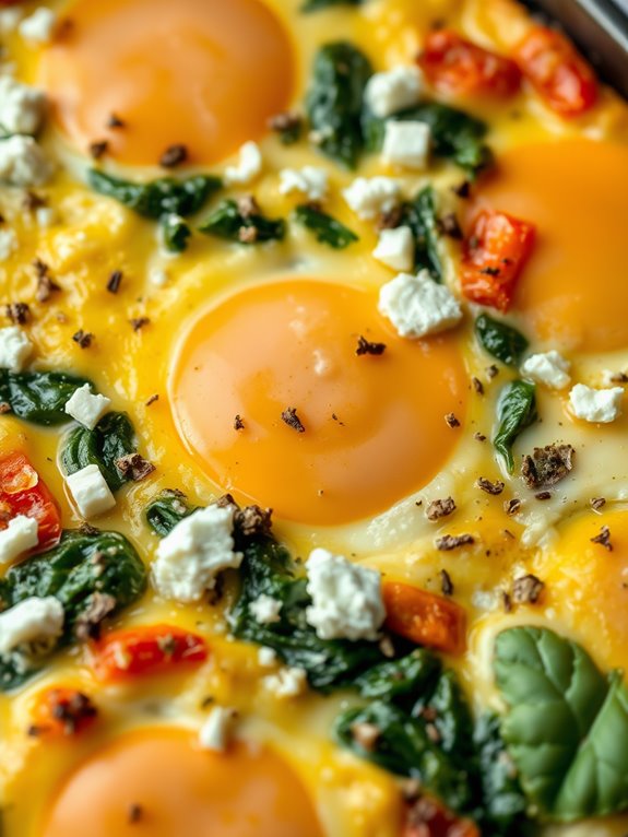 spinach and feta casserole