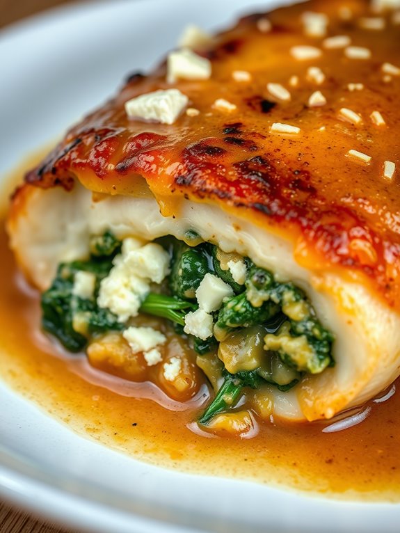 spinach and feta casserole