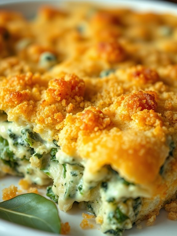 spinach artichoke casserole recipe