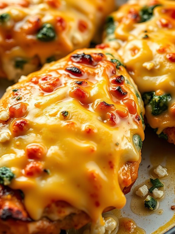 spinach feta chicken casserole