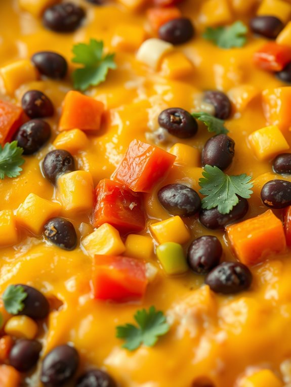sweet potato black bean casserole
