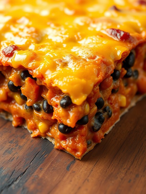 sweet potato black bean casserole