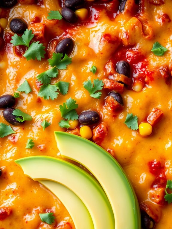 sweet potato enchilada casserole
