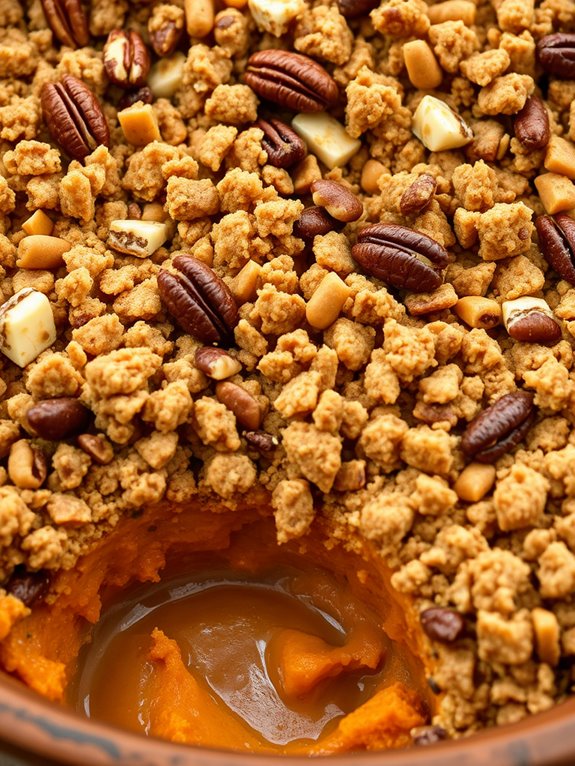 sweet potato gingerbread casserole