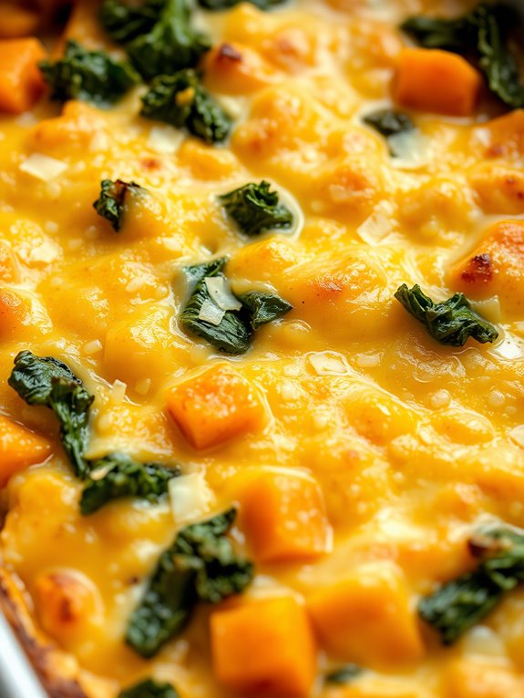 sweet potato kale casserole
