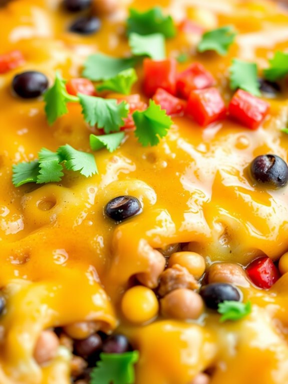 taco bake with beef