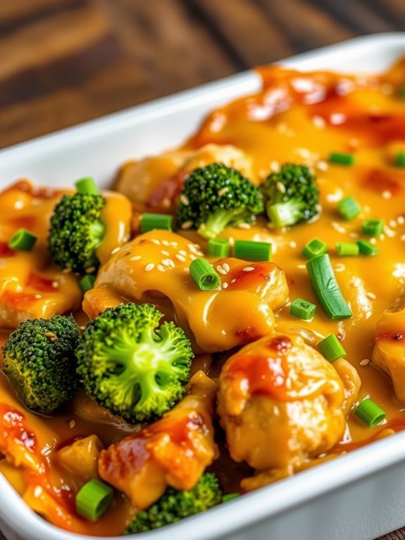 teriyaki chicken broccoli casserole