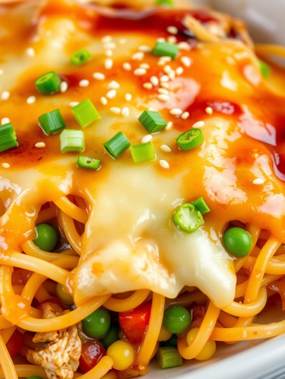 teriyaki chicken noodle casserole