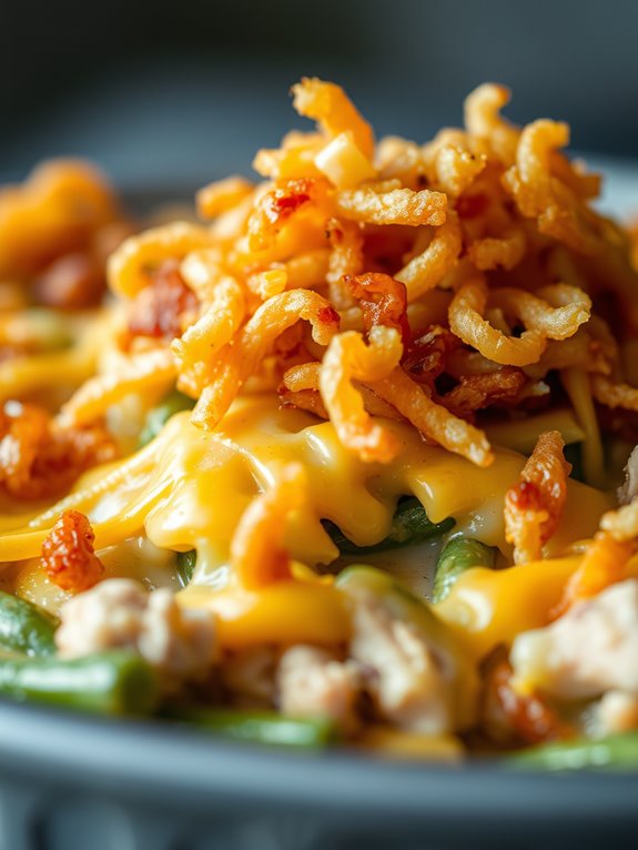 thanksgiving turkey green bean casserole