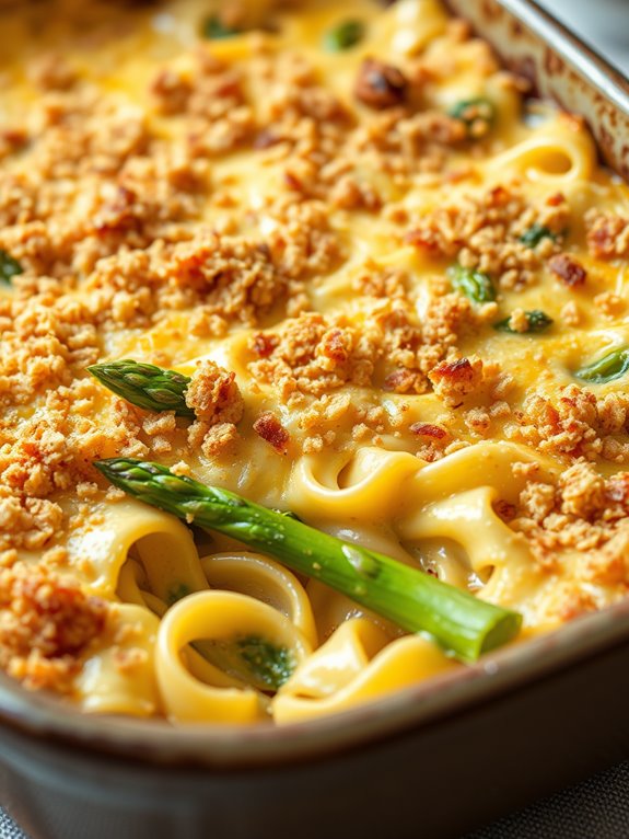 tuna asparagus noodle casserole