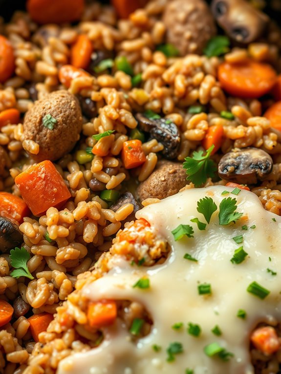 turkey and rice dish