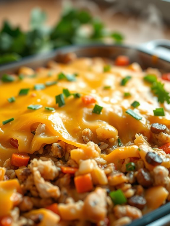 turkey and rice dish
