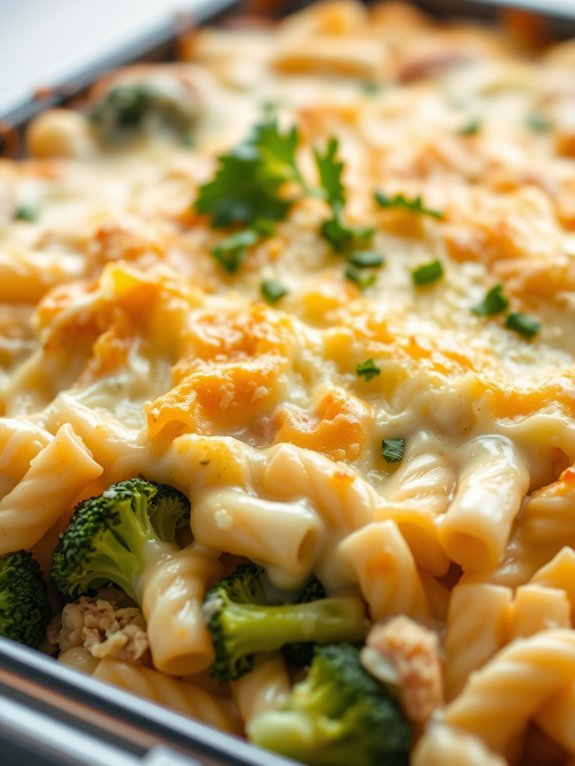 turkey broccoli alfredo casserole