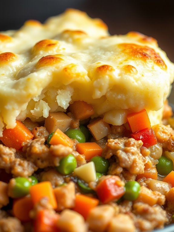 turkey cauliflower shepherd s pie