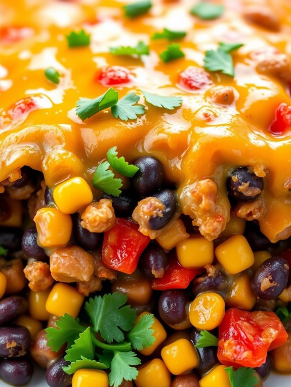 vegan casserole with spices