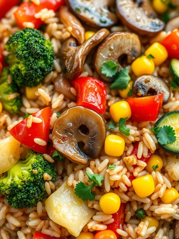 vegetable and rice dish