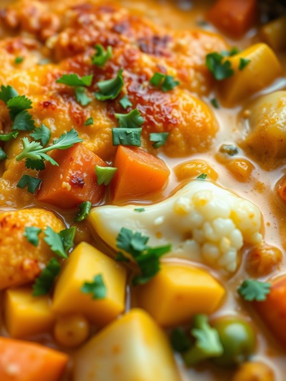 vegetable korma casserole recipe
