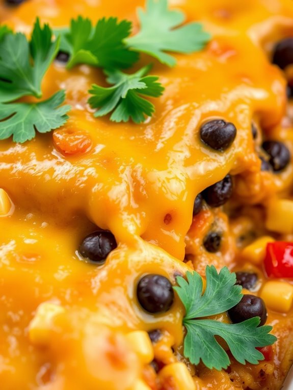 vegetarian black bean casserole