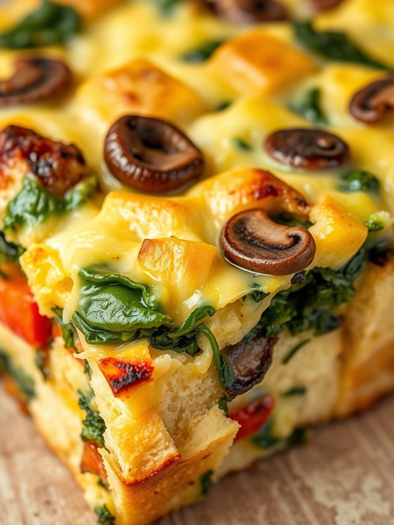 vegetarian breakfast casserole recipe