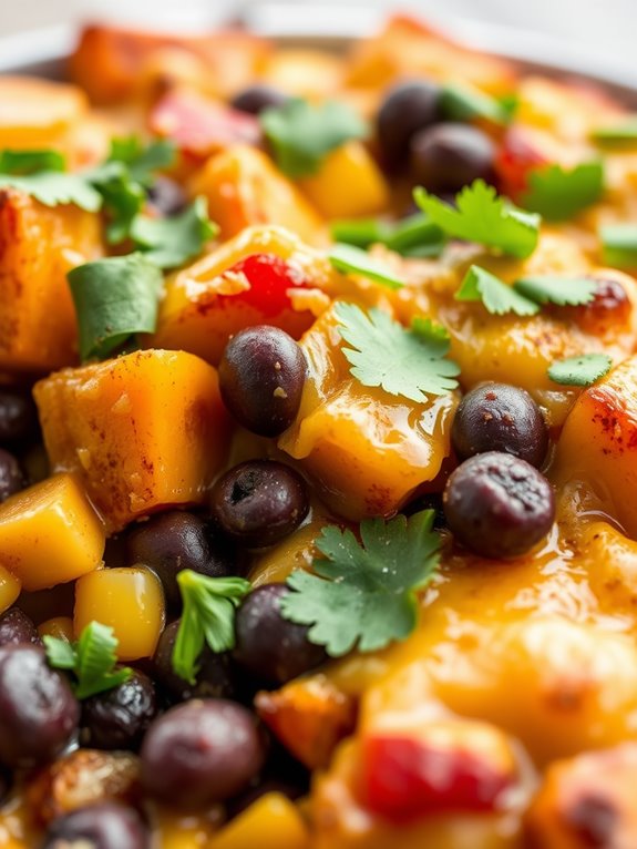 vegetarian casserole with beans