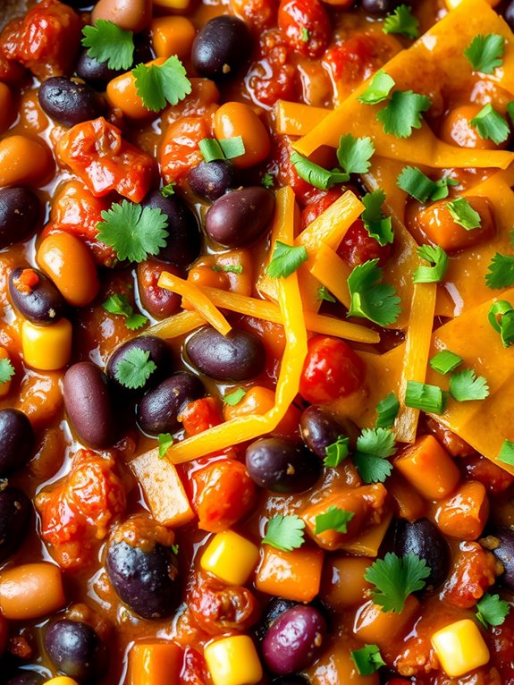 vegetarian chili casserole recipe