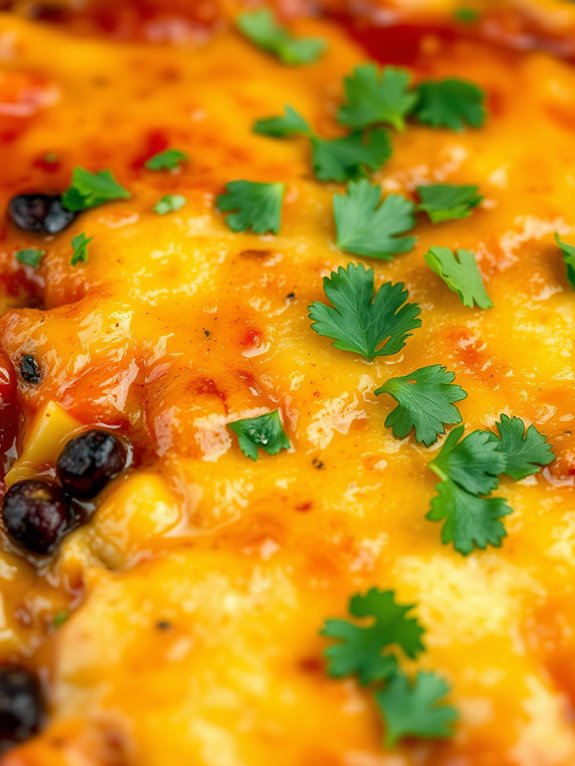 vegetarian enchilada casserole recipe