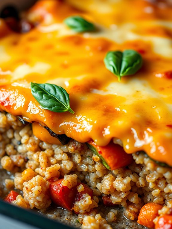 vegetarian quinoa casserole recipe