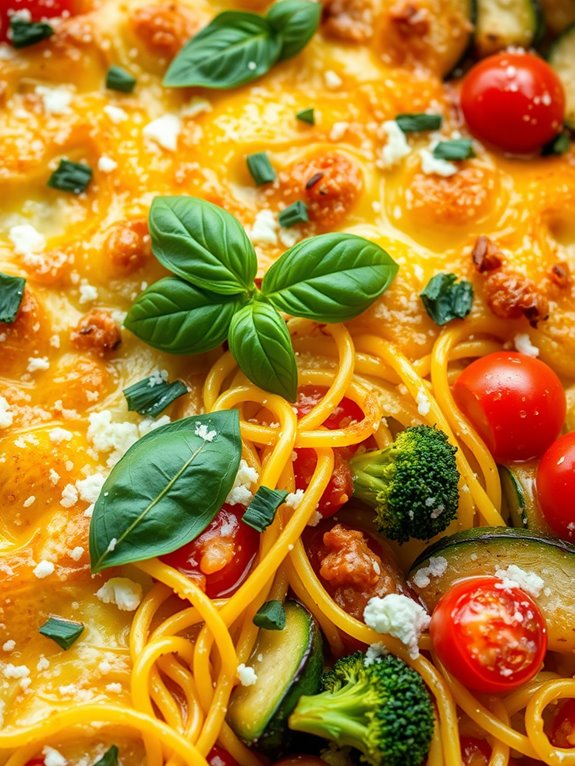 vegetarian spaghetti squash dish