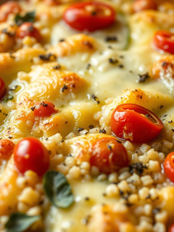 vegetarian zucchini quinoa dish