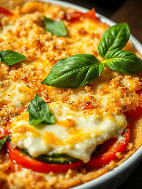 zucchini and tomato bake