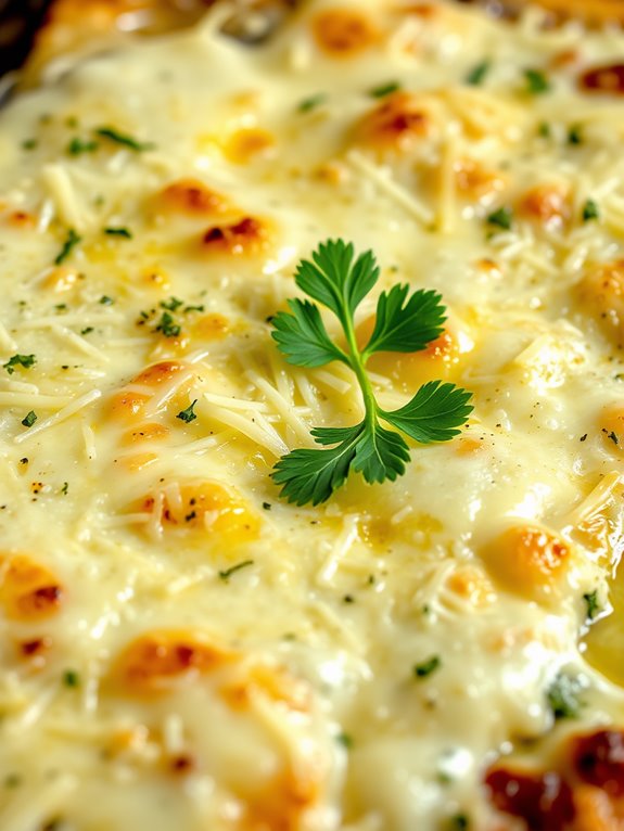 zucchini baked with garlic