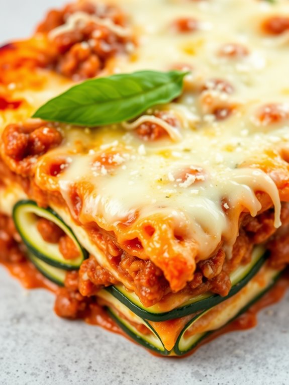 zucchini based lasagna alternative recipe