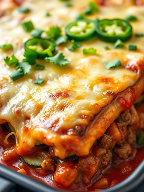 zucchini enchilada casserole recipe