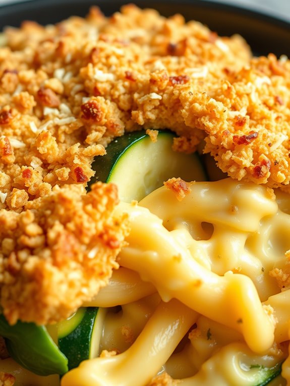 zucchini parmesan pasta casserole