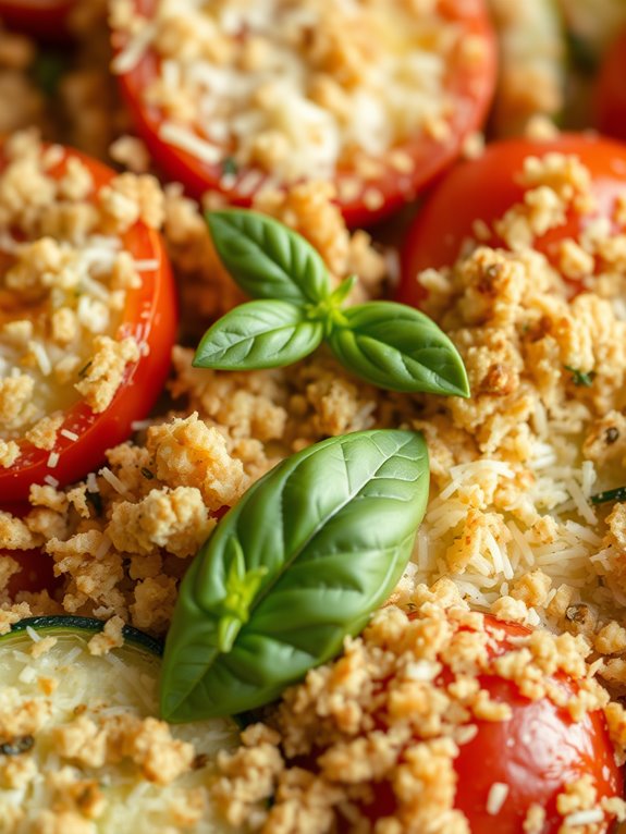 zucchini tomato baked dish