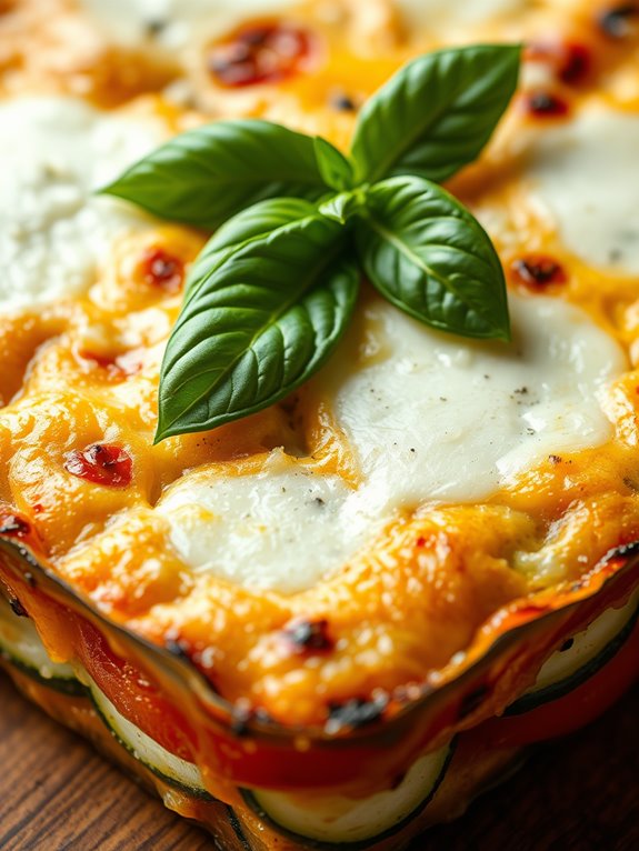 zucchini tomato layered dish