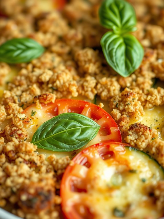 zucchini tomato layered dish